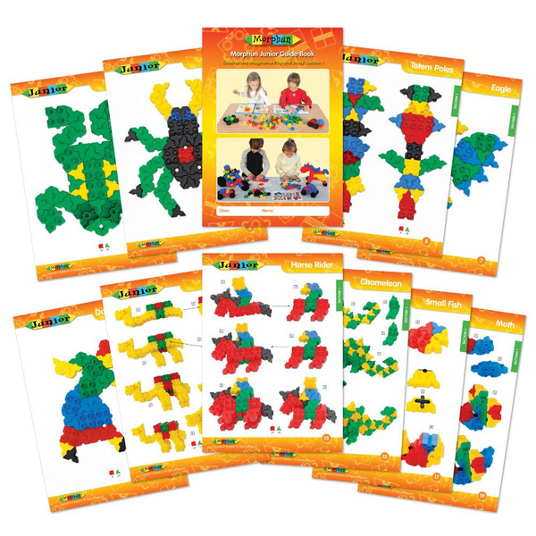 Instrukcje Morphun Junior 60 stron A4 – książka konstrukcyjna 4+