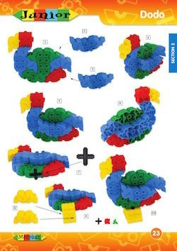 Instrukcje Morphun Junior 60 stron A4 – książka konstrukcyjna 4+