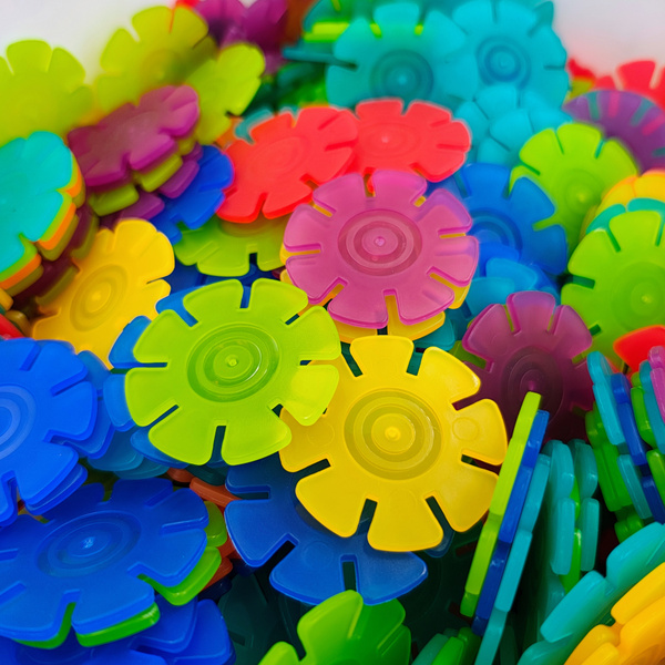 Translucent Snowflake Blocks 1050 pcs – Tong Le 3+