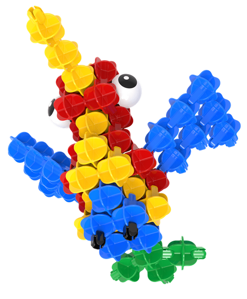 Klocki konstrukcyjne Molyka RED Box 159 elementów 3+ – Molyka