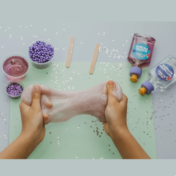 SLIME ZESTAW DIY SWIECĄCY W CIEMNOSCI