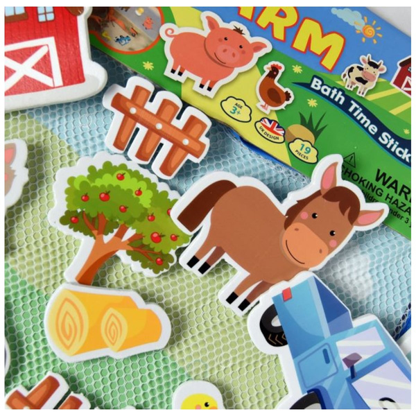 Bath stickers - Farm