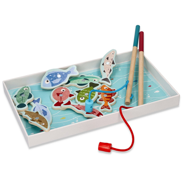 Magnetic game - Penguin on fish