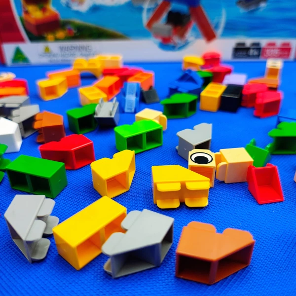 Klocki Little Architect Pirates 335 el. – piracki zestaw 4+