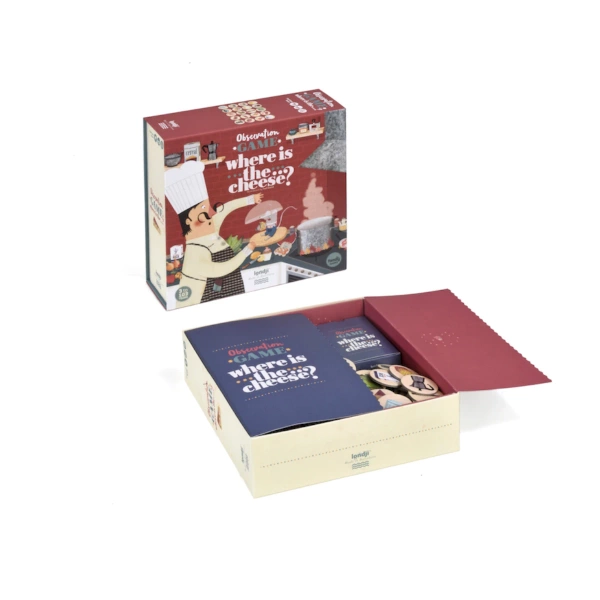 LONDJI memo game Where is the Cheese? - observation memory game