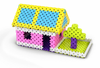 Meli Basic Pink 50 el construction blocks.