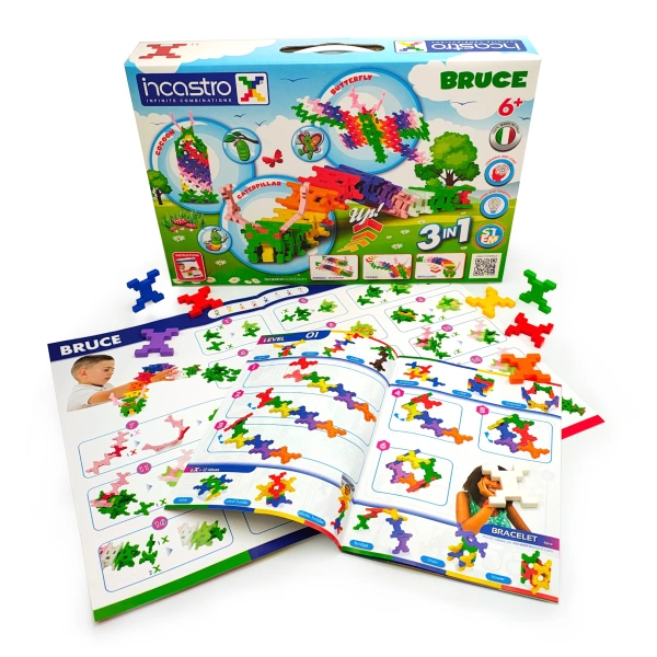 Incastro Bruce 3in1 103 el. - Construction blocks