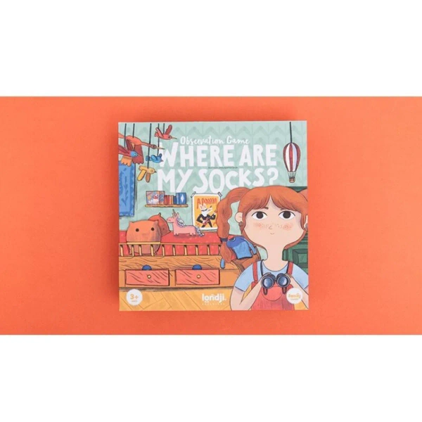 Where are my socks? observation game for kids – Londji 3+