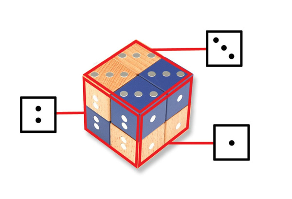 Magnetic wooden blocks - IGEO 24 el.