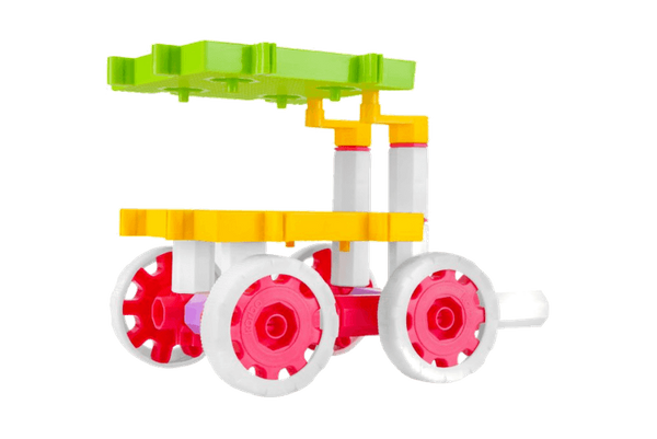 Korbo EDU Pastel construction blocks 370 el.