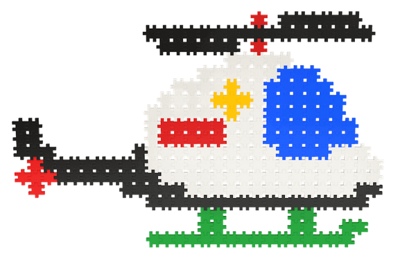 Klocki konstrukcyjne Meli Minis Edu 5000 el. – mozaika 3+