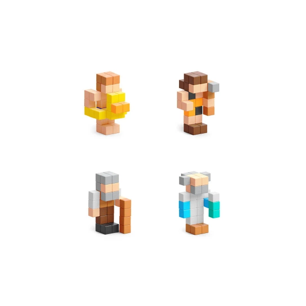 Klocki magnetyczne Pixio Mini Figures Surprise Series 6+