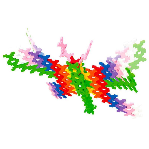 Klocki Incastro Bruce 103 el. konstrukcyjne 3w1 – motyl 4+