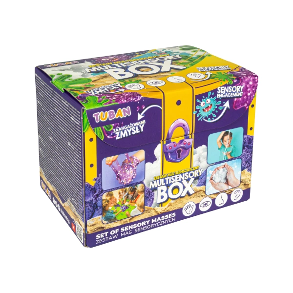 SET OF SENSORY MASSES MULTISENSORY BOX