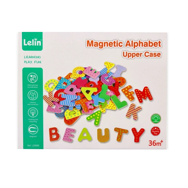 Magnetic letters - ABC - magnets 