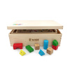WABI Magnetic Blocks Educational Set 120 el. + WABI Pad magnetic tray