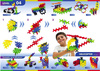 Klocki konstrukcyjne Incastro Cube L 60 elementów – 4+