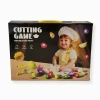 Cutting vegetables and fruits toy set with board – Jinkee 3+