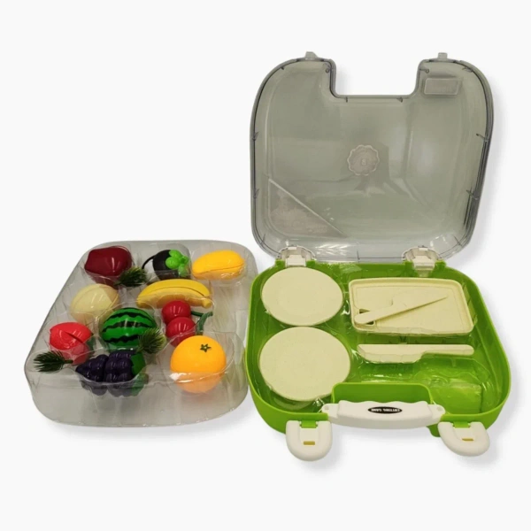 Cutting vegetables and fruits 18 pcs in case – Jinkee 3+