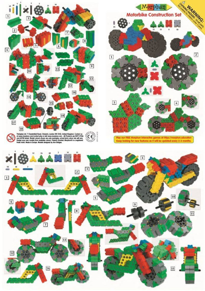 Morphun Motorcycles 360 el. - Construction blocks