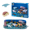 Magnetyczne zwierzaki Half Toys Ocean 3D – figurki dla dzieci 3+