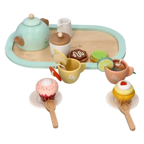Pastel tea set