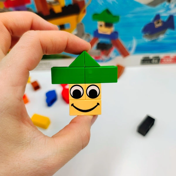 Klocki Little Architect Pirates 335 el. – piracki zestaw 4+