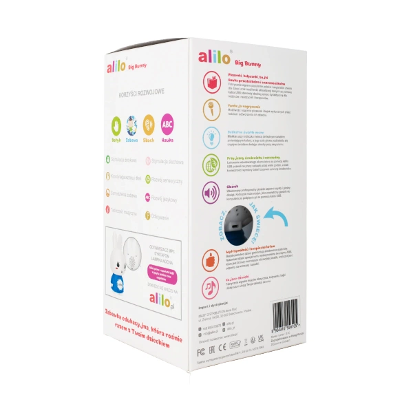 Alilo Big Bunny G7C BLUE - blue