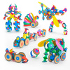 Klocki przestrzenne Clixo - Wheel Creator Pack  - 72 el.