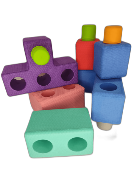 Tetris foam blocks - 45 el.