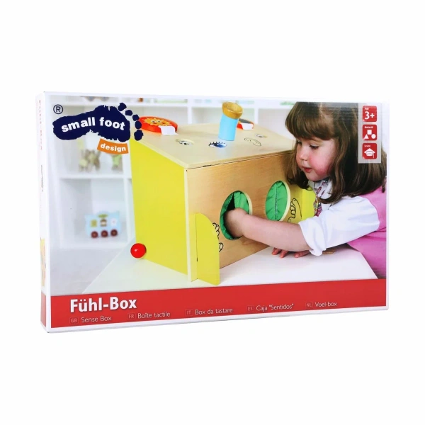 Legler Zgadywanka w pudełku – drewniana zabawka sensoryczna 3+