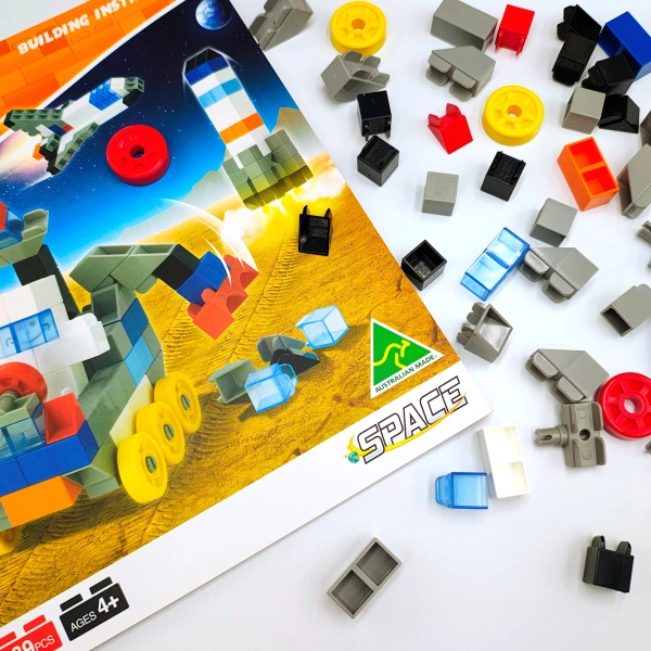 Klocki Little Architect Space 383 el. kosmiczne – 4+