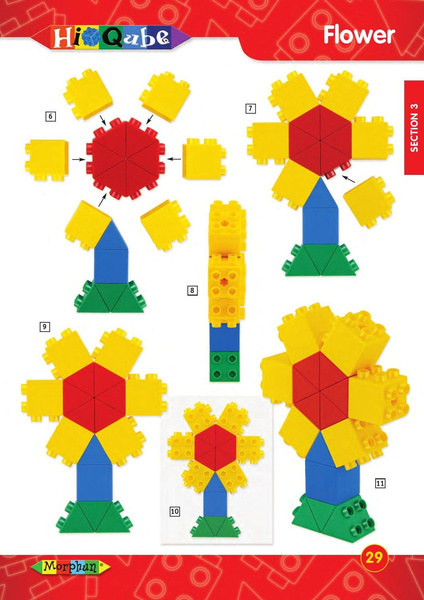 Instrukcje do klocków Morphun Hi-Qube 36 str.