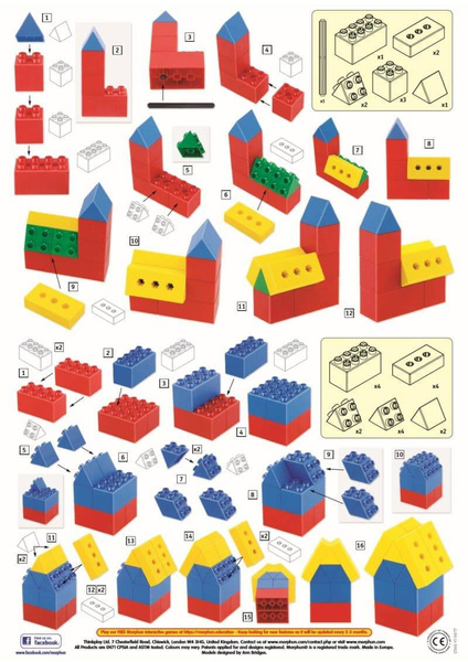 Morphun Hi-Qube 4 Vehicles - Construction Blocks