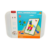 Tangram blocks - magnetic mosaic puzzle with board -