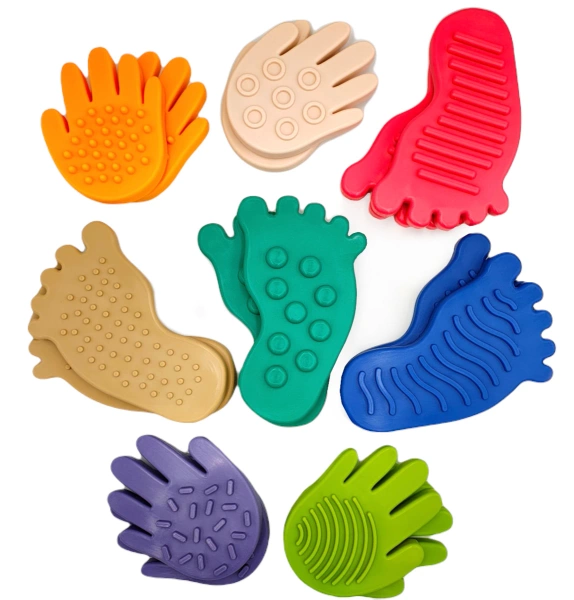 Sensory path with balls - Hedgehog trail - 36 el.