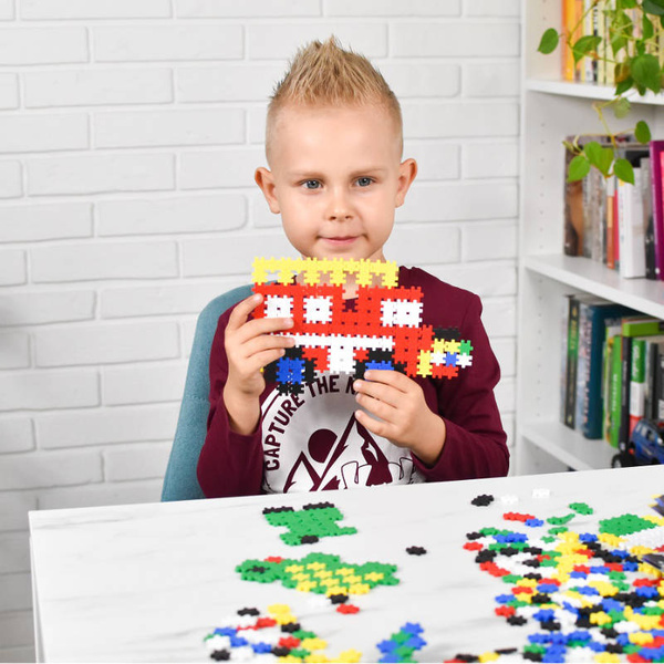 Klocki konstrukcyjne Meli Minis Edu 1400 el. – mozaika 3+