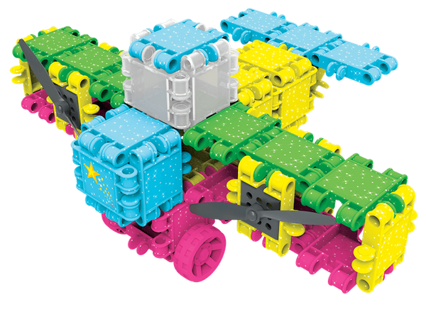 Clics Wiaderko 8w1 Glitter - Brokat 175 el.