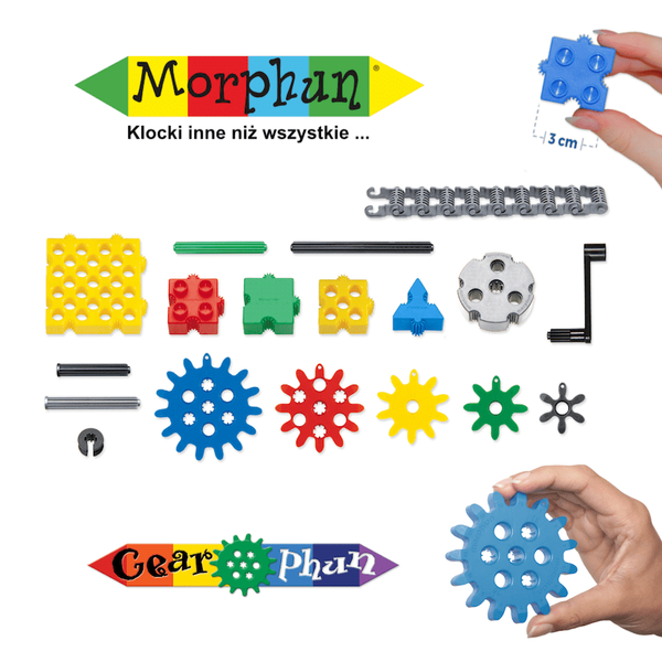 Gearphun Sprockets and Chains 200 el. - Construction blocks