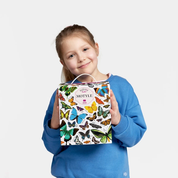 Puzzle CzuCzu Puzzlove Motyle 200 elementów 6+