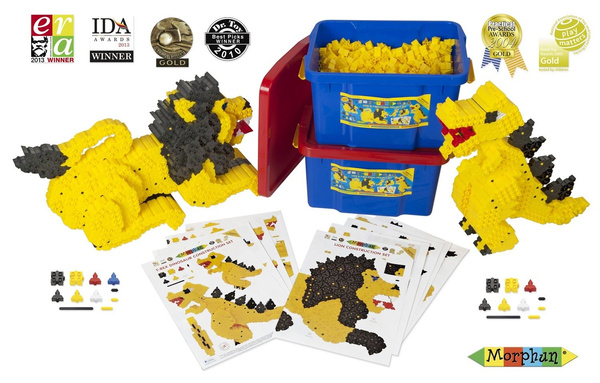 Morphun Lion and T-Rex 2374 el. - Construction blocks