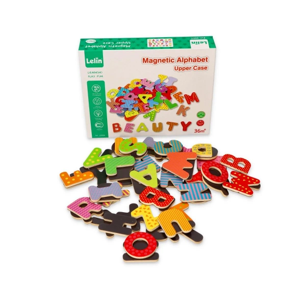 Magnetyczne literki - ABC - magnesy