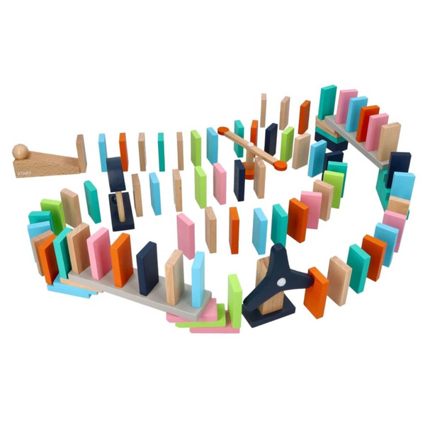 Colorful Dominoes - skill and logic game