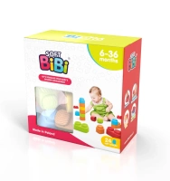 Klocki sensoryczne Soft BiBi 24 el. 