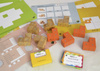 Magnetic wooden blocks - IGEO CUBE 9 el.