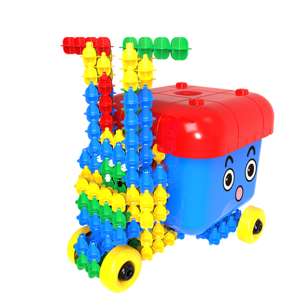 Klocki kreatywne Molyka Blue Box 158 el.