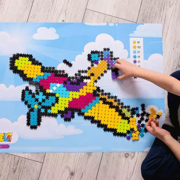 Meli Minis Fly 2in1 Plane and Balloon 500 el blocks.