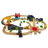 Wooden Train Set 80 Pieces City Play – Kabi 3+