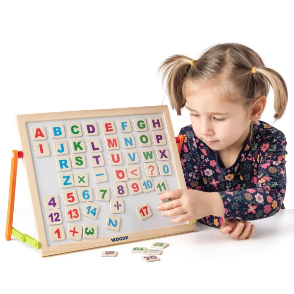 Magnetic chalkboard - for the table