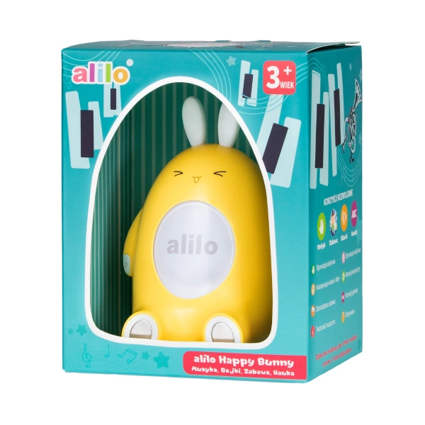 Alilo Happy Bunny P1 YELLOW - yellow